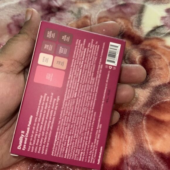 HALF CAKED Eye and Cheek Palette in Duality II(rosy neutral) BNIB - Picture 6 of 8